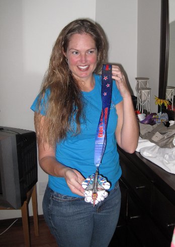 Space Coast Marathon Medal